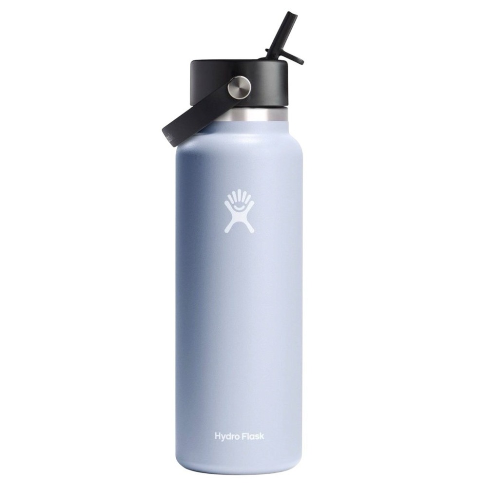 Hydro Flask 40oz Wide Mouth Flex Straw Bottle - Surf (Blue)
